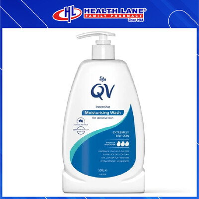 EGO QV INTENSIVE MOISTURISING WASH (500G)
